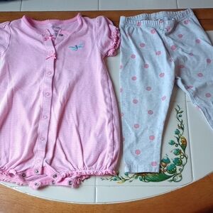 🎀 Carter's Girls 2 Piece Lot